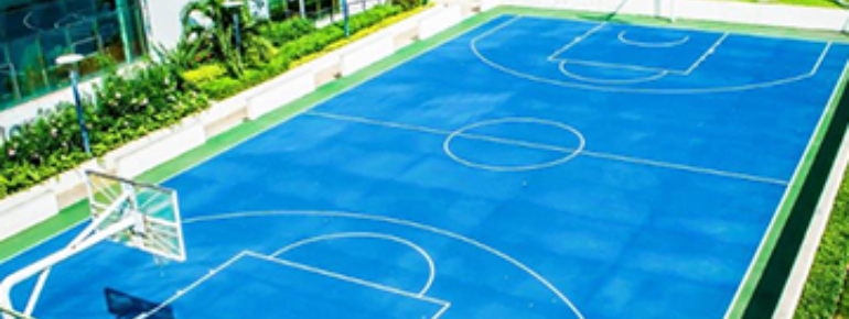 Basketball and Playground